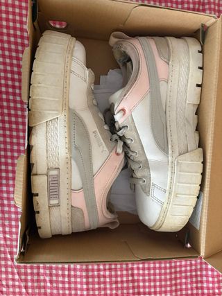 Puma Cali Sport - Zapatillas Rosa/Blanco
