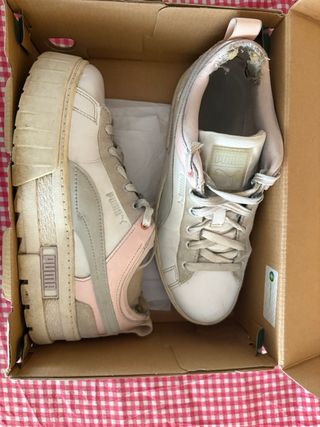 Puma Cali Sport - Zapatillas Rosa/Blanco