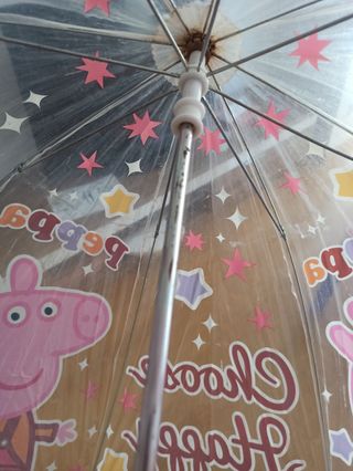 Paraguas Peppa Pig infantil