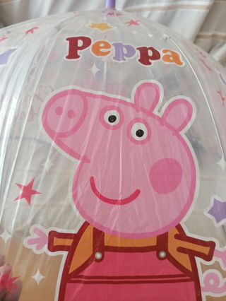 Paraguas Peppa Pig infantil