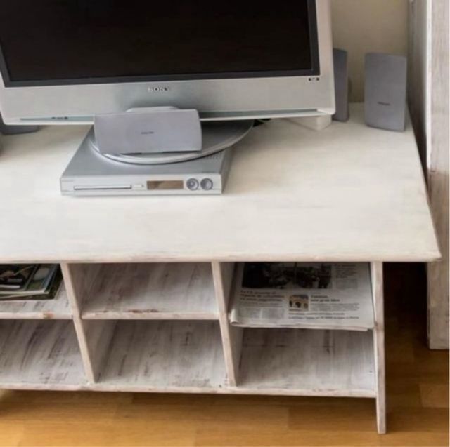 Mueble TV blanco - Madera