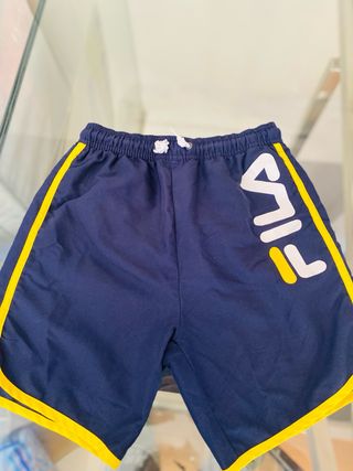 Bañador FILA azul y amarillo - Talla 14
