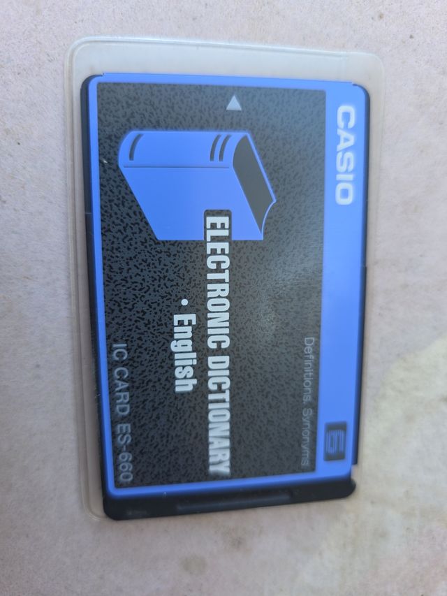 Electronic dictionary