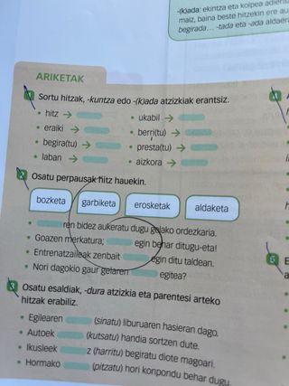 EUSKARA ETA LITERATURA ERANGIN 3 DBH EGITEN JAKIN