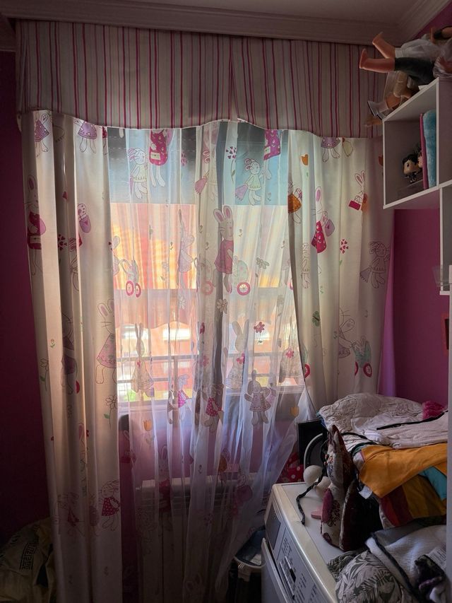 Cortinas infantiles conejitos