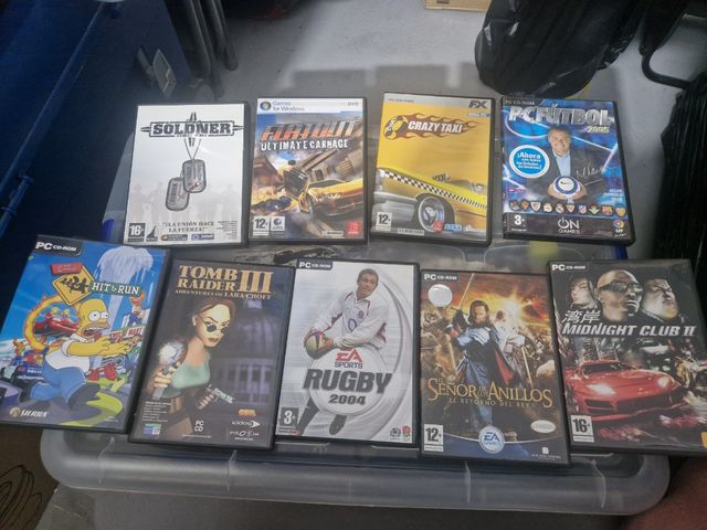 Juegos PC Retro 3 euros unidad