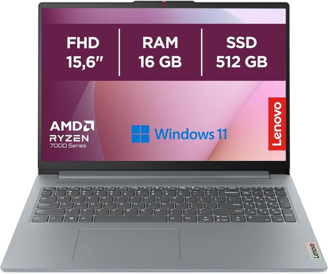 Lenovo IdeaPad Slim 3 Ryzen 5 7520U RAM16GB 512GB