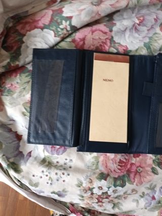 Portafoglio donna nero