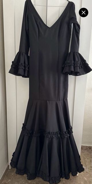 Traje Flamenca Negro - Talla 38