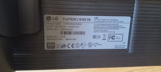 Monitor LG Flatron L194WS
