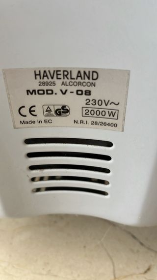Radiador aceite Haverland V08