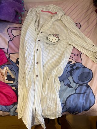 Camisón rayas Hello Kitty