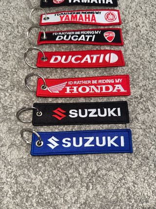 Llaveros Motos: Yamaha, Ducati, Honda...