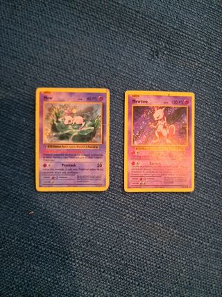 20 cartas Pokémon 1ª Generacion