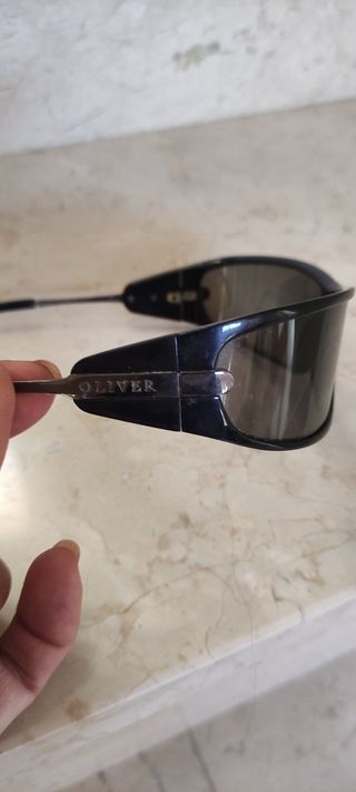 Gafas sol - Negras y Plateadas