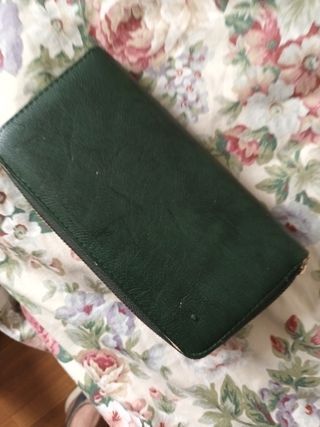 Portafoglio verde donna