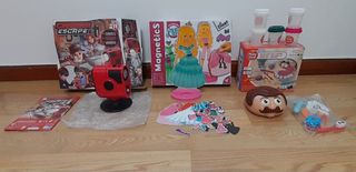 Juegos: Camera escape, Magnetics, set de dentista