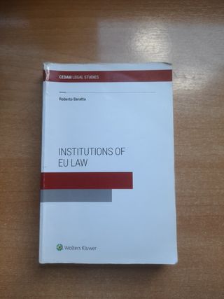 Institutions of EU Law