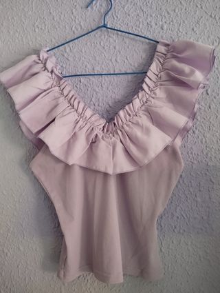 - Top de hombros descubiertos