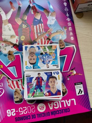 Cromos sueltos Liga 2025-26 