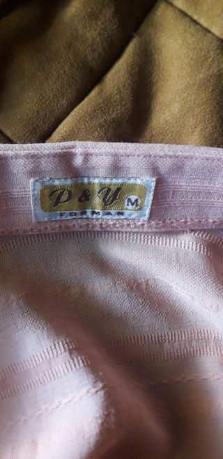 Camisa lino salmón - Talla L