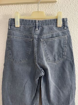 Pantalones vaqueros rayas Pull&Bear S