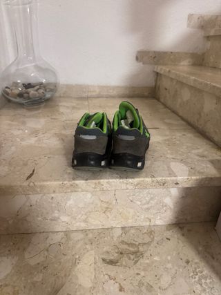 Zapatos seguridad Grises-Verdes
