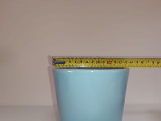 Vaso Ceramica Azzurro - 1 pz