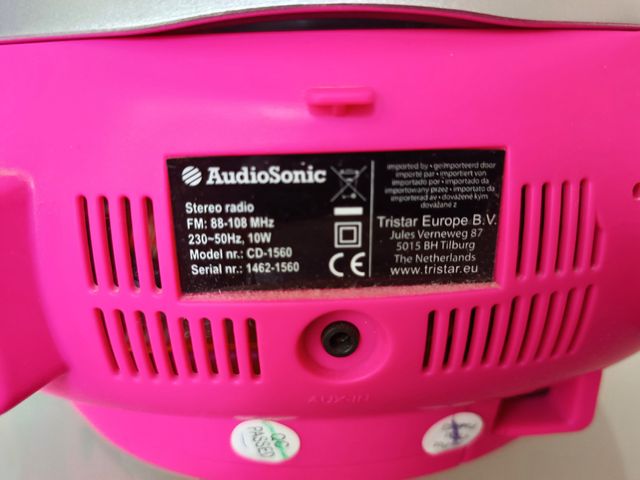 Radio CD AudioSonic Rosa