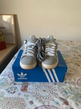 Zapatillas Adidas Campus Gris