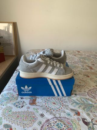 Zapatillas Adidas Campus Gris