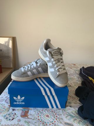Zapatillas Adidas Campus Gris