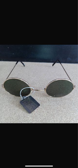 Occhiali vintage gold unisex