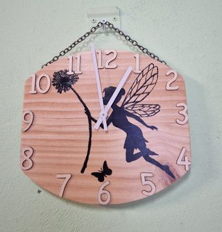2 Relojes Pared Madera Decorativos