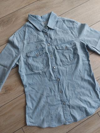 Camicia Jeans Donna Tg M
