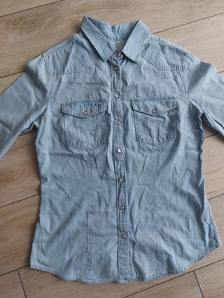 Camicia Jeans Donna Tg M