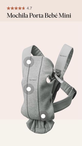 Mochila Porta Bebé Babybjörn Mini