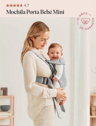 Mochila Porta Bebé Babybjörn Mini