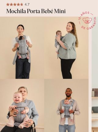 Mochila Porta Bebé Babybjörn Mini