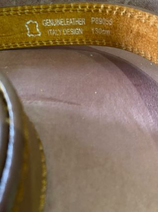 Cinturón Piel hombre nuevo Amawolf Marrón