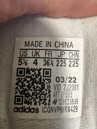Zapatillas Adidas blancas