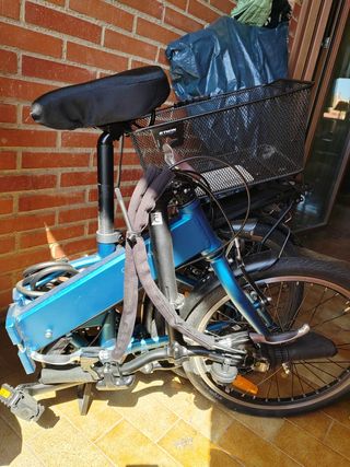 Bicicleta eléctrica plegable