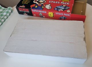 🇪🇸 Super Nintendo Mario 5 Stars Pack SNES 1 chip