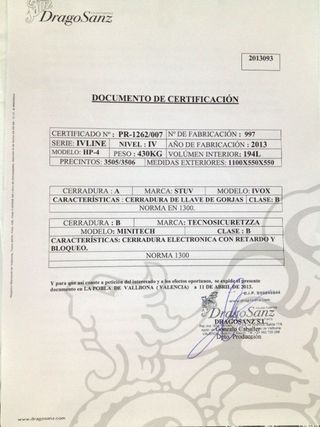 Caja fuerte DragoSanz HP-4