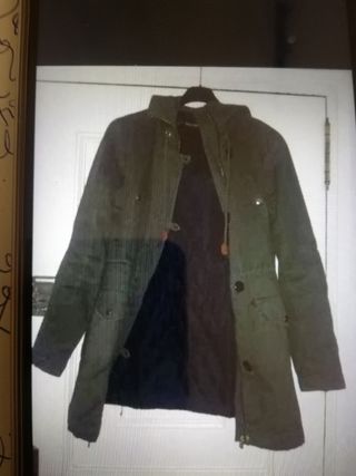 PARKA militar mujer talla M