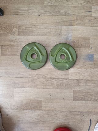 Discos peso ZIVA 1.25kg, 2.5kg y 5kg