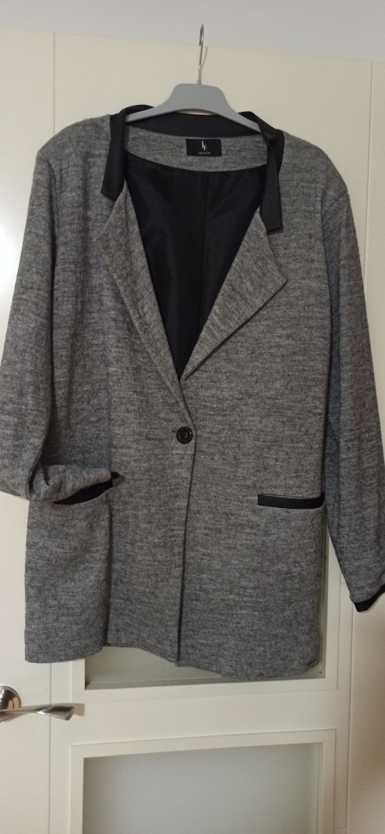 Chaqueta Gris Mujer - Talla L