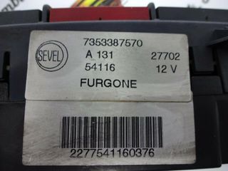 Interruptor de emergencia Fiat Ducato Peugeot Boxer FURGONE 7353387570 A131