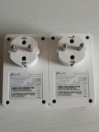 2x TP-Link AV600 Powerline Adattatori