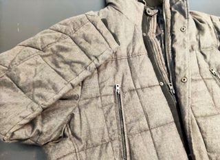 Parka gris Talla 2XL